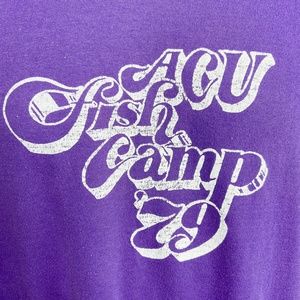 Vintage ACU Fish Camp '79 T-shirt